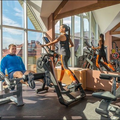 ALEAN FAMILY RESORT & SPA DOVILLE - Тренажерный зал