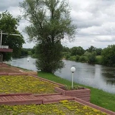 Санаторий "Звенигород" - Река "Москва"