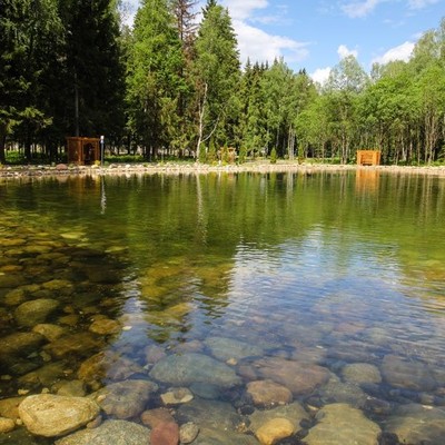 СПА отель "LES art resort" - Декоративный пруд