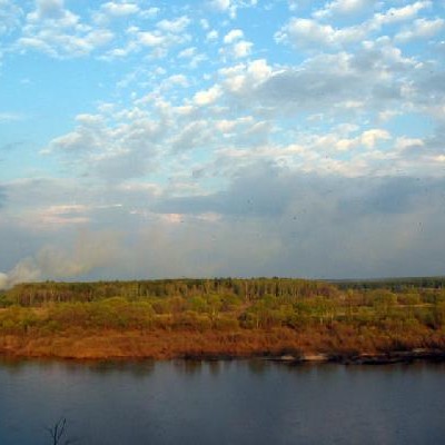 База отдыха "Солнечная на Оке" - Река