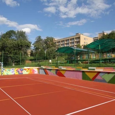 «Orchestra OKA Spa Resort» / «Оркестра Ока Спа Резорт» отель (бывш. сан. Каширские роднички) - Теннисный корт