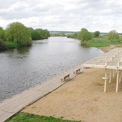 пансионат "Лесные дали" (Рублево -Звенигородский ЛОК) УДП РФ - Пляж