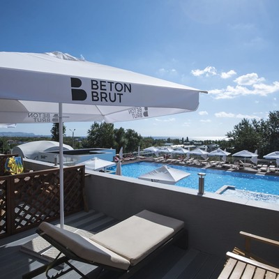 Отель "Beton Brut Resort" - Deluxe mini duplex + terrace SV