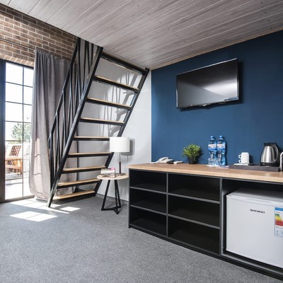 Отель "Beton Brut Resort" - Deluxe mini duplex + terrace SV