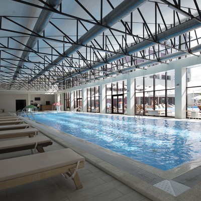 Отель "Beton Brut Resort" - Крытый бассейн