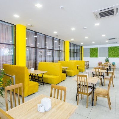 Отель "Beton Brut Resort" - Ресторан