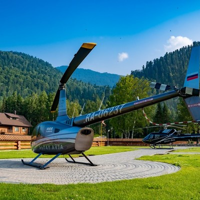 «Altay Village Teletskoe» - Вертолетная площадка
