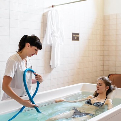 Санаторий "Зеленая долина" - Лечебные ванны