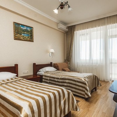 Лечебно-оздоровительный комплекс «Горный воздух» - 2-х местный 1-но комнатный Стандарт с балконом (вид на море,Корпус Б)