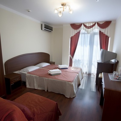 Лечебно-оздоровительный комплекс «Горный воздух» - 2-х местный 1-но комнатный Стандарт с балконом (вид на море,Корпус Г)