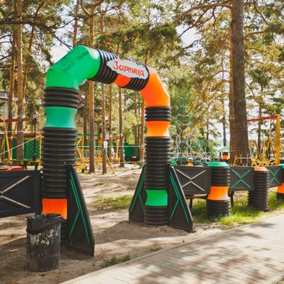 База отдыха Верхний бор - Веревочный парк