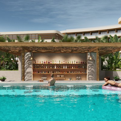 Fюnf Luxury Resort & SPA Hotel - Бар у бассейна