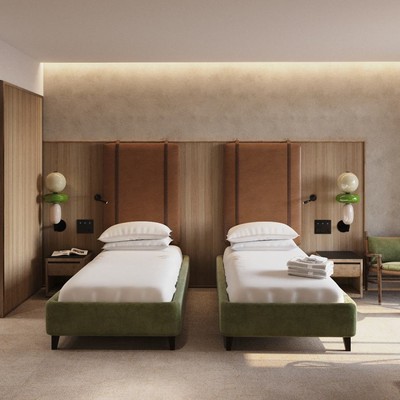 Fюnf Luxury Resort & SPA Hotel - Deluxe twin pool view