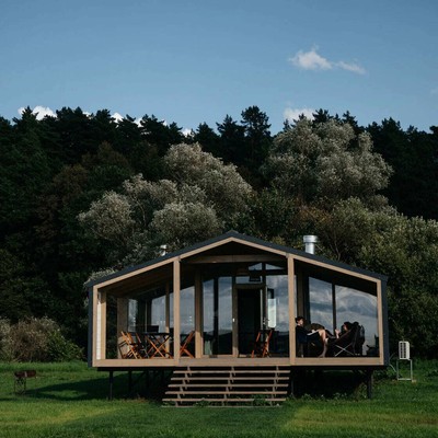 Отель Pine River - River house (3 комнаты с кухней)