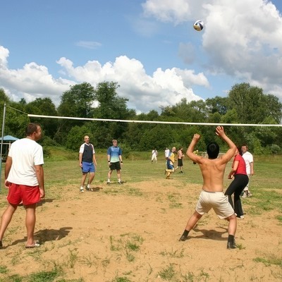 Пансионат с лечением "Заря" - Открытые спортивные площадки