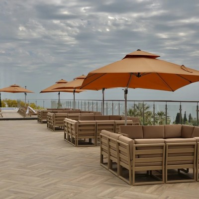 Ashamta HOTEL & SPA Afon - Открытые террасы для отдыха