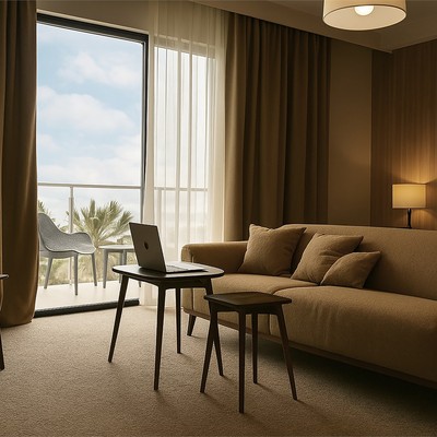 Ashamta HOTEL & SPA Afon - Junior suite with balcony park v./mount.v