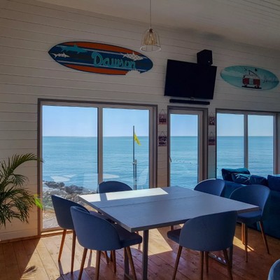 Санаторий "Зеленая долина" - Пляжный бар Санторини