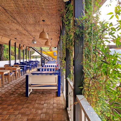 Санаторий "Зеленая долина" - Пляжный бар Санторини