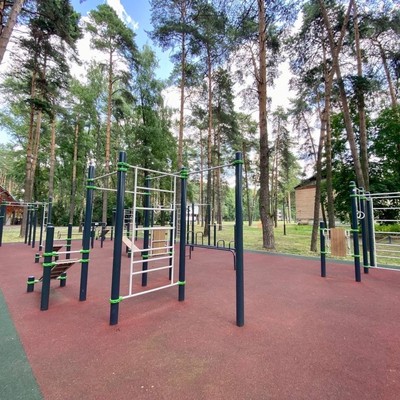 Санаторий "Елочки" ФГБУ "МФК Минфина Россия" - Уличные тренажеры