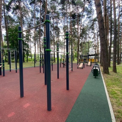 Санаторий "Елочки" ФГБУ "МФК Минфина Россия" - Уличные тренажеры