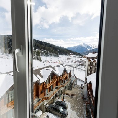 Гостиница GRIZZLY - Дуплекс четырехместный (двуспальный)