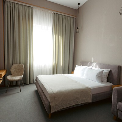 Гостиница GRIZZLY - Дуплекс четырехместный (двуспальный)