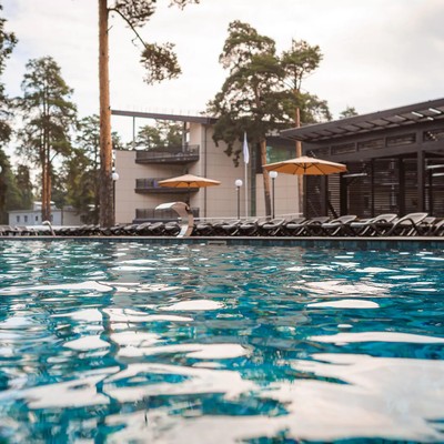 Загородный отель "Чайка" - Всесезонный подогреваемый бассейн