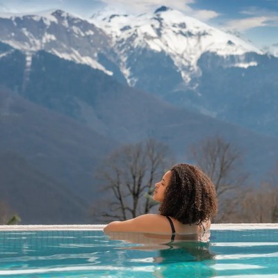 Отель Долина 960 - Открытый бассейн