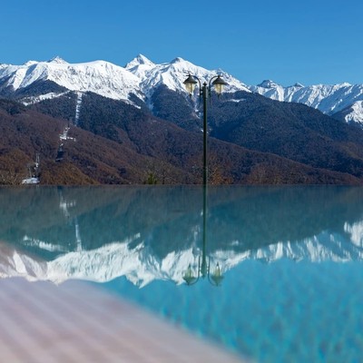 Отель Долина 960 - Открытый бассейн