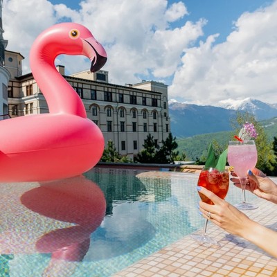 Отель Долина 960 - Открытый бассейн