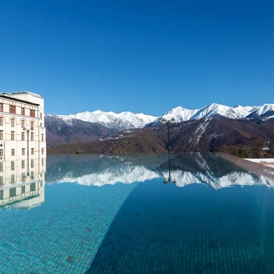 Отель Долина 960 - Открытый бассейн