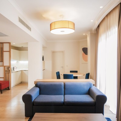 Кортъярд Марриотт Сочи Красная Поляна - Представительский люкс с джакузи и террасой