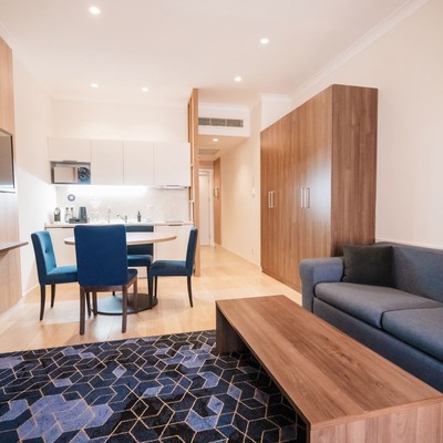 Кортъярд Марриотт Сочи Красная Поляна - Люкс Гранд с рабочим кабинетом