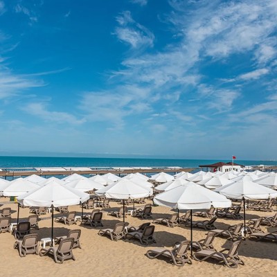 ALEAN FAMILY RESORT & SPA DOVILLE - Пляж