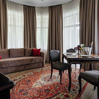 Amra Park Hotel & Spa - Апартаменты 2-местный 3-комнатный (с террасой, вид на парк/горы)