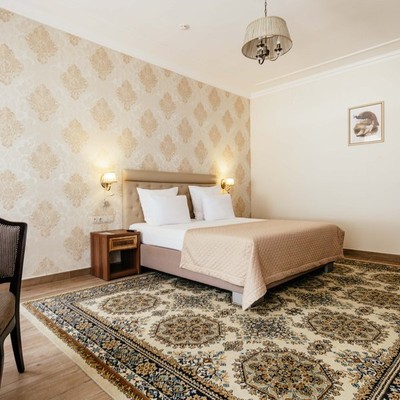Amra Park Hotel & Spa - Люкс 2-местный 2-комнатный (без балкона, с джакузи, вид на двор)