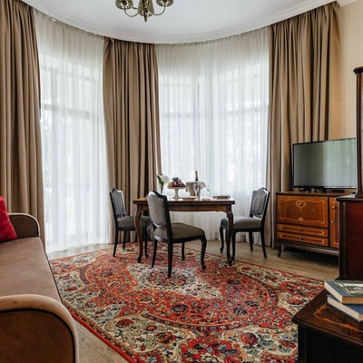Amra Park Hotel & Spa - Апартаменты 2-местный 3-комнатный (с террасой, вид на парк/горы)