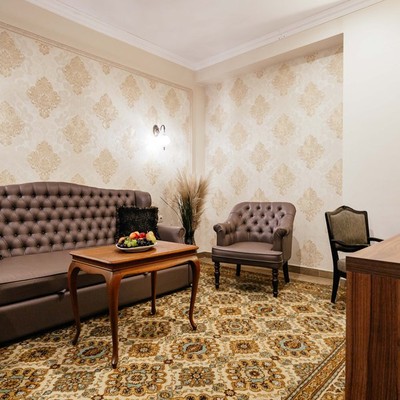 Amra Park Hotel & Spa - Люкс 2-местный 2-комнатный (без балкона, с джакузи, вид на двор)