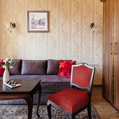 Amra Park Hotel & Spa - Сюит 2-местный 2-комнатный (без балкона, морская сторона/парк)