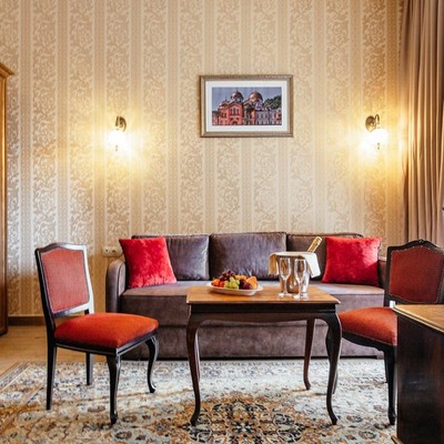 Amra Park Hotel & Spa - Сюит 2-местный 2-комнатный (с балконом, морская сторона/парк)