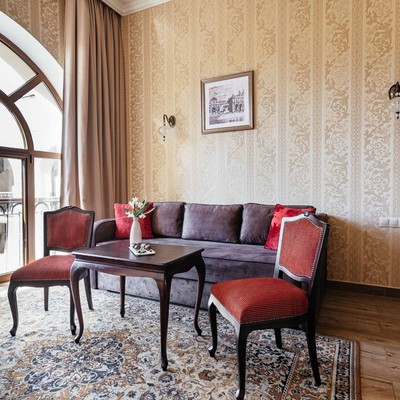 Amra Park Hotel & Spa - Сюит 2-местный 2-комнатный (без балкона, морская сторона/парк)