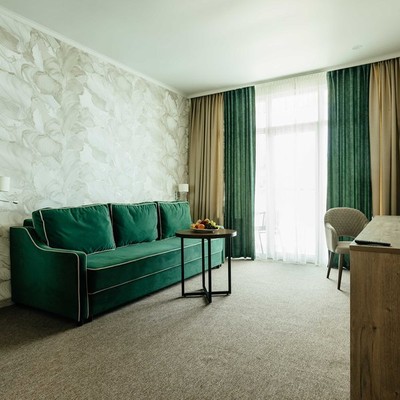 Amra Park Hotel & Spa - Апартаменты 2-местный 3-комнатный (с балконом, боковой вид на море)