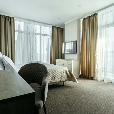 Amra Park Hotel & Spa - Фэмили Сюит 2-местный 2-комнатный (с балконом, вид на море)