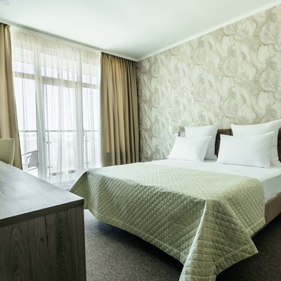 Amra Park Hotel & Spa - Апартаменты 2-местный 3-комнатный (с балконом, боковой вид на море)