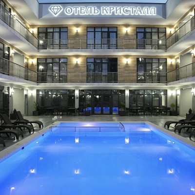 Отель Кристалл - Открытый бассейн