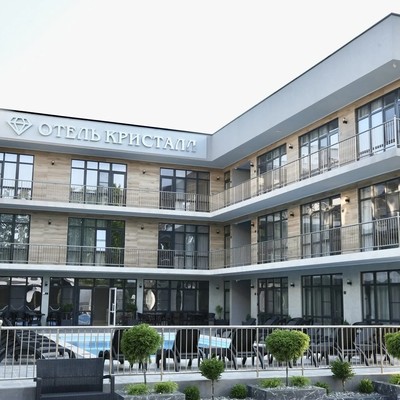 Отель Кристалл - Открытый бассейн