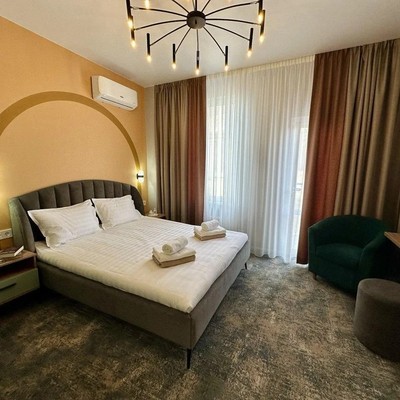 Отель Таласса Hotel&Spa - Одноместный стандарт без балкона с видом на море и горы