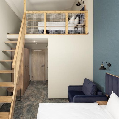 Отель Alean Select Altair - Family duplex 4-местный 2-уровневый