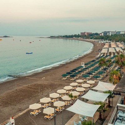 Justiniano club Alanya - Пляж